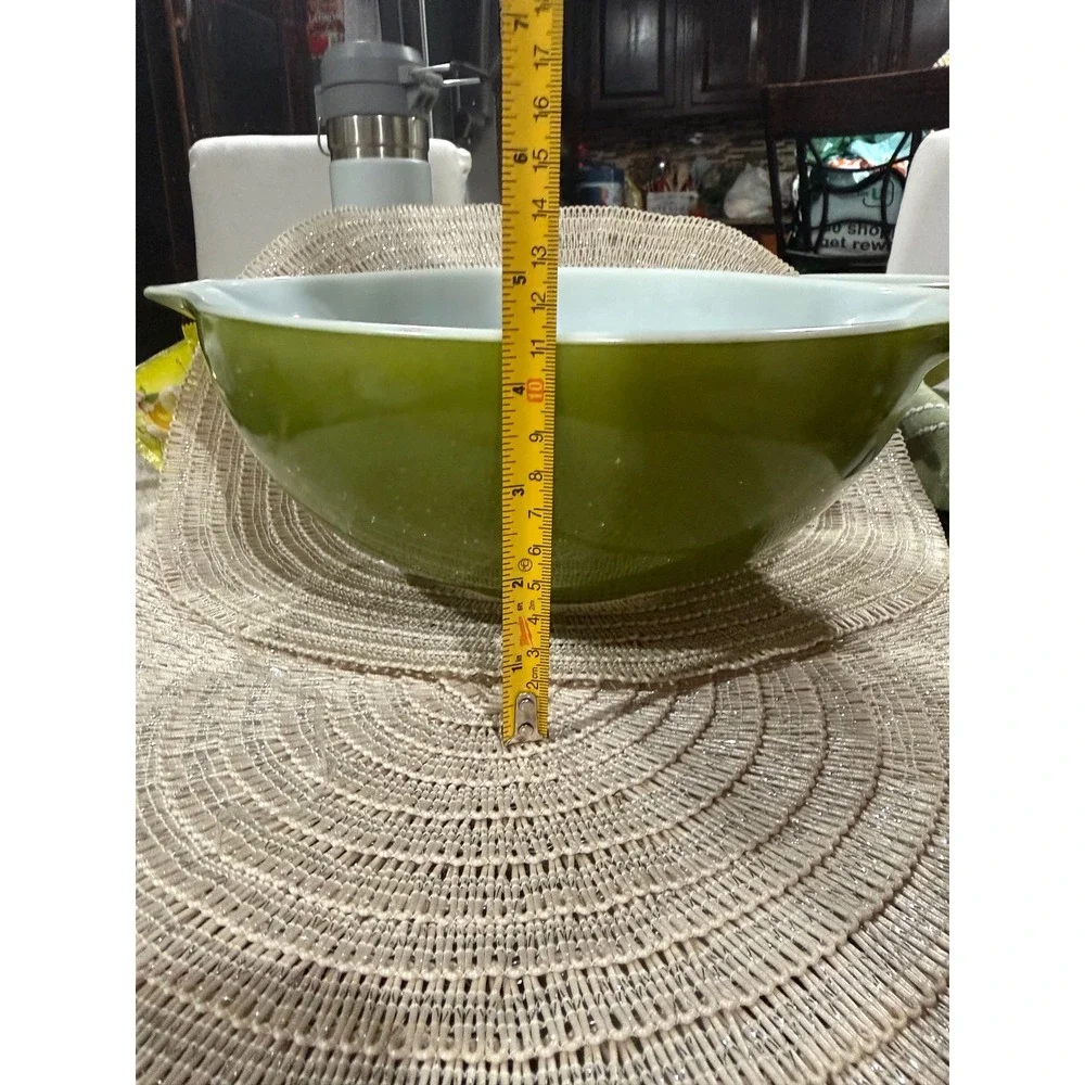 Pyrex vintage verde